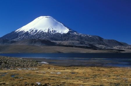 Arica – Lauca nasjonalpark - Chungará-sjøen